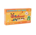 Drewniana Układanka Kuleczki Montessori Sorter Zwierzątko GĄSIENICA