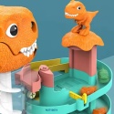 Garaż Parking Dinozaur Tor Wyścigowy Dla Autek Winda T-REX Świecący