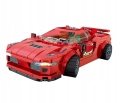 KLOCKI KONSTRUKCYJNE AUTO SPORTOWE CZERWONY SAMOCHÓD DIY MINI BLOCKS