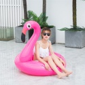 Koło Dmuchane Flaming 90cm Gigant Materac Basen Plaża Wakacje XXL Duży Foto