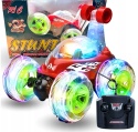 SAMOCHÓD ZDALNIE STEROWANY AUTO RC TWISTER AKROBATA 360° ŚWIECĄCY LED PILOT