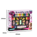 ZESTAW DO ROBIENIA BRANSOLETEK DIY KORALIKI CHARMS BIŻUTERIA DLA DZIECI I DOROSŁYCH