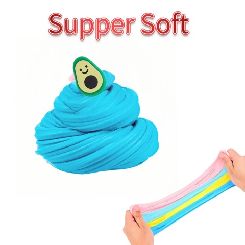 Butter Slime Masa Plastyczna XXL 12szt Pachnący Slime Dodatki Charms