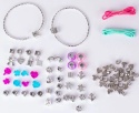 Zestaw do Robienia Bransoletek Dla Dziewczyn Koraliki Biżuteria DIY Prezent