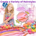 Zestaw do Stylizacji Włosów Maszynka Koraliki Pasemka DIY Salon Fryzjerski